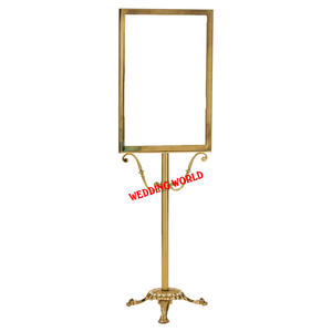 Premium Stylish Eco-friendly Customizable Metal <b>Card</b> Stand Holder Classic Design Top Selling Best Quality <b>for</b> Office Restaurant - Product Image 6