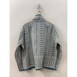 Autumn Bagh Jacket in <b>Slate</b> Geometry Stylish and Comfortable - Product Image 2