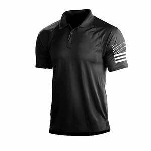 Polo de haute qualité Streetwear vierge sur mesure respirant 100% polyester matériel sublimation polo - Product Image 1