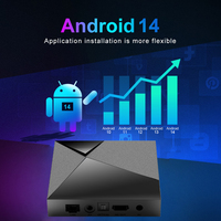 TV Box Inteligente 2026 Q11 Android 14 S905X4 4GB 32GB 1000M AV1 8K HD 2.4GHz/5GHz Wifi Dual USB3.0 Reproductor Multimedia OEM OTT