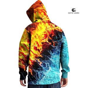 Sweats à capuche unisexes qualité supérieure respirants couleur unie pullover taux d'usine nouveauté top tendance mode streetwear - Product Image 3