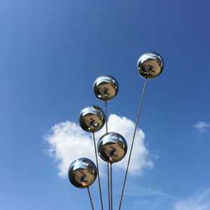 Excellent Quality Mirror Finish Stainless Steel Hollow Ball 304 for Outdoor Sculptures, Water Features Available for Low Price - Product Image 3