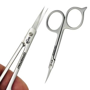 Ciseaux à cuticules professionnels à pointe fine incurvée, en acier inoxydable, beauté, précision, haute qualité, manucure, pédicure, soin des ongles - Product Image 4