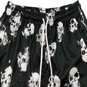 กางเกงกีฬาขาสั้นของผู้ชายกางเกงขาสั้นชายหาดลายทางแบบดั้งเดิมชุดเดรสกีฬาแห้งเร็วสำหรับฤดูร้อน - Product Image 4