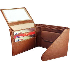 Portefeuille pour hommes sur mesure de haute qualité Design à fermeture ouverte unique avec peaux de Nouvelle-Zélande en cuir véritable - Product Image 3