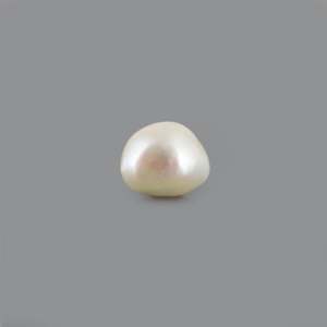 Perle Keshi 10,8 carats, perle d'eau douce naturelle, perle en vrac de couleur blanc rose doré - Product Image 1