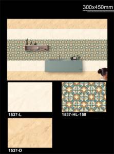 OMK Cube 3D Vert Foncé Pierre Marbre Mosaïque 24*24 Dosseret Mosaïque Carreaux Pour Cuisine Salle De Bains 300X450mm - Product Image 3