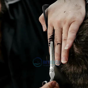 Ensemble de ciseaux de coiffure et de ciseaux à effiler en acier inoxydable Outils de coupe de cheveux de coiffeur professionnel pour salon et usage domestique - Product Image 6