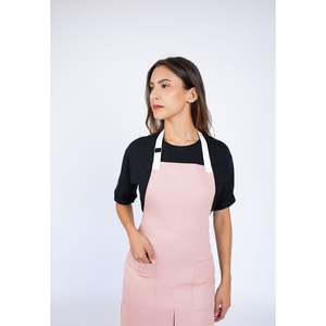 Delantal de trabajo de lino Rock Ros con tirantes cruzados altos, estilo coreano, para limpieza, fiestas, bodas, pintura, Navidad - Inspirado en la masonería - Product Image 4