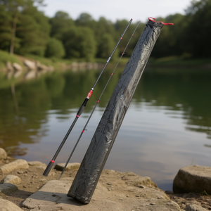 Canne à pêche spinning BDT - 2,70 m Rouge/Noir, poids de lancer 177g, 5-25g - Product Image 3