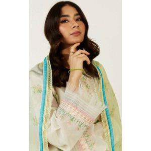 Impression numérique Nouveau design Collection d'été Robes pour femmes Vente à chaud Robes de pelouse de qualité supérieure Robes pour femmes - Product Image 2