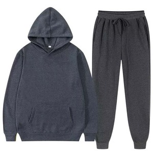 Vêtements d'hiver de haute qualité pour femmes, survêtements en coton polaire, prix de gros, pull deux pièces, ensembles de survêtement, 2022 - Product Image 6