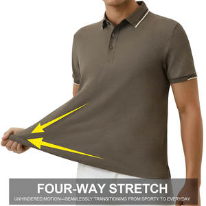 Camiseta Polo Más Vendida para Hombre, Ropa Casual de Secado Rápido, Color Personalizado, Camisetas Polo de Buena Calidad - Product Image 3