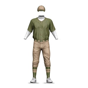 Tenues de sport de baseball et de softball personnalisées de haute qualité, en polyester respirant, ensembles uniformes en gros, sublimation, tenue d'équipe - Product Image 3
