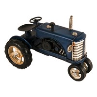 Modèle de tracteur Massey Harris 333 de 1956 fait à la main, style rustique de ferme, 22,9Lx15,2Wx17,8H cm