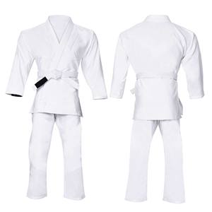 Equipo de entrenamiento OEM Uniforme ligero de Jiu Jitsu de artes marciales Color sólido MOQ bajo Uniforme de Karate jiu jitsu - Product Image 1