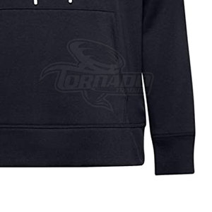 Sudadera con capucha de poliéster/algodón para mujer al por mayor, ropa informal con logotipo personalizado, transpirable con capucha para invierno - Product Image 2