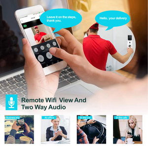 Videoportero WiFi <span class=keywords><strong>Tuya</strong></span> 1080P IP54 con Audio Bidireccional, Visión Nocturna IR, Cámara Inteligente para el Hogar PST-T30 - Product Image 6