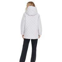 Veste bomber longue sur mesure pour femme, prix d'usine, vente chaude, respirante, écologique, séchage rapide, deux poches, laine/cachemire