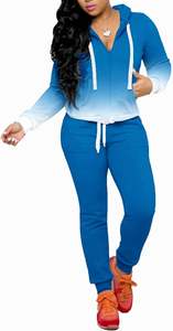 100% algodón transpirable patrón sólido con capucha chándal invierno gimnasio conjuntos bajo MOQ OEM ODM impreso al por mayor - Product Image 2