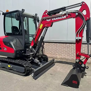 Meilleure offre Yanmar SV26 Mini-excavatrice 2,6 tonnes Excavatrice hydraulique compacte à queue zéro pour travaux de construction, d'aménagement paysager et d'entretien des équipements - Product Image 1