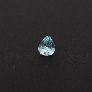 Natural Brazilian <b>Aquamarine</b> 5x4mm Pear Cut 0.50 Cts Loose Gemstone for Jewelry Making - Product Image 6