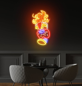 Letrero de neón con impresión UV personalizada, tienda de negocio de diseño de logotipo, iluminación de pared colorida Led, decoración, publicidad Led para negocio de tienda - Product Image 6