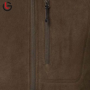 Chaleco Reversible de forro polar personalizado para hombre, transpirable, con cremallera frontal, ropa informal activa para gimnasio para invierno, venta al por mayor - Product Image 4