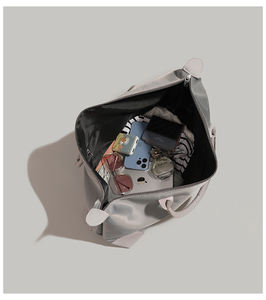 Bolsa de Hombro de Gran Capacidad de Poliéster, Nueva Bolsa de Computadora para Negocios 2025, Cierre de Cremallera, Bolsa de Viaje Multiusos - Product Image 4