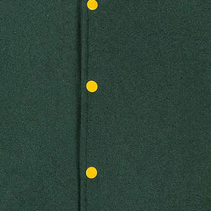 Custom Designed 100% <b>Wool</b> Chenille Embroidery Custom Baseball Uniforms With Custom Colored <b>Cotton</b> Letterman Jackets for comfort - Product Image 1