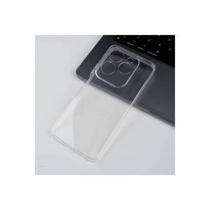 Coque de protection en silicone transparente anti-choc de 2 mm pour Infinix Hot 40 Pro 5G, anti-traces de doigts, coque arrière en silicone souple, élégante 'Ins' - Product Image 3
