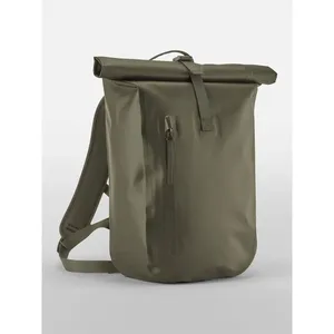 Waterproof <b>Roll</b>-Top Lite <b>Backpack</b> Sustainable Promotional Item for Merchandising - Product Image 1