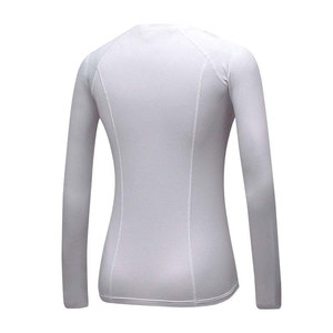 Confortable haut tendance femmes chemise de Compression respirant nouveaux modèles à la mode pas cher taux chemise de Compression avec Logo personnalisé/couleur - Product Image 3