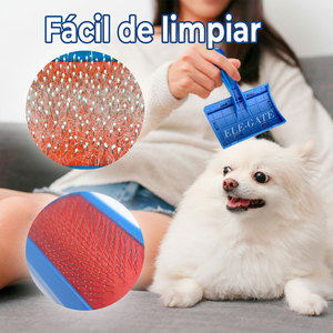 Spazzola Lisciante Personalizzabile per Cani e Gatti in Plastica ABS Morbida con Punte Protette, Cura del Pelo del Tuo Animale Domestico - Product Image 5