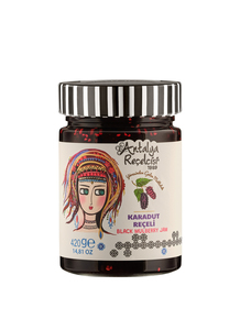 Yoruk Series Black Mulberry <b>Jam</b> 50% Fruit 420g - Product Image 1