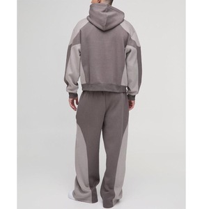 ชุดวอร์มทรงแบ็กกี้แบบสวมหัวมีฮู้ดชุดวอร์มผ้าฝ้าย100% 400 GSM เฮฟวี่เวทกำหนดได้เองสำหรับฤดูหนาว - Product Image 2