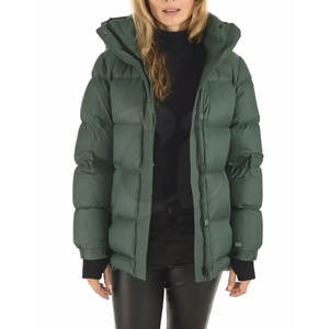 Veste bouffante de grande taille pour femmes de qualité en gros Street Wear traitement de finition respirant - Product Image 3