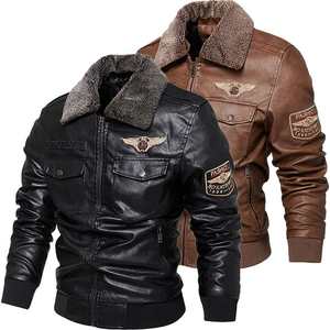 Men's Leather Jacket for Biker <b>Distressed</b> Genuine Lambskin <b>Top</b> Quality Leather Material Jacket for Men - Product Image 6