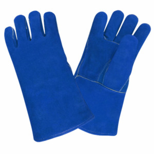 Guantes de seguridad de piel de vaca mejorados Guantes de protección personal resistentes a la abrasión con protección de soldadura reforzada - Product Image 6
