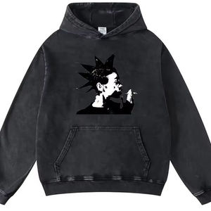 Vente en gros de sweats à capuche personnalisés de haute qualité pour hommes sweats unisexe Streetwear respirant sweats à capuche personnalisés broderie sweats à capuche pour hommes vierges - Product Image 1