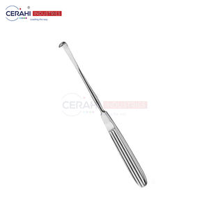 Craniomaxillofacial Surgery Manual Instrument 11mm Stainless Steel Swallowtail Raspatory Periosteal <b>Elevator</b> for Ramus Basis - Product Image 6