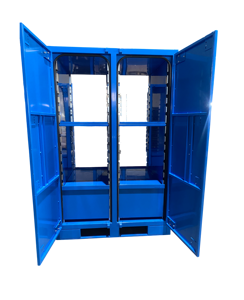 Armoire de rangement industrielle en acier robuste avec étagères réglables, armoire à outils en métal sécurisée, OEM - Product Image 1