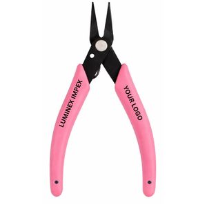 Xuron 485 Precision Needle Nose Pliers Pink Handle Jewelry <b>Wire</b> <b>Craft</b> Tool Stainless Steel OEM Supplier - Product Image 1