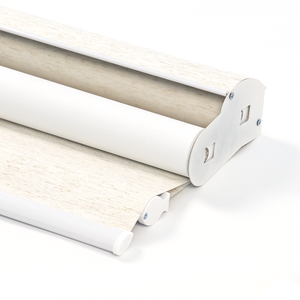 Rideau occultant à double couche <span class=keywords><strong>enroulable</strong></span> Zebra Blind à double couche avec couvercle Fascia Cassette Valance - Product Image 2