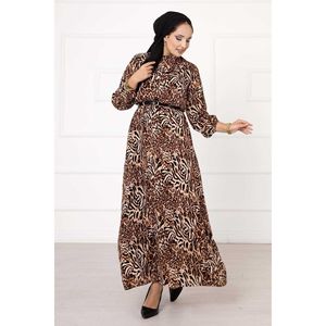 Vestido Viscosa Estampado Leopardo-2 - Product Image 3