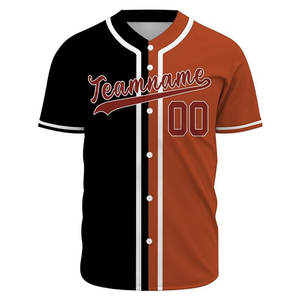 Camiseta de Béisbol Personalizada, Uniforme de Béisbol Cosido/Estampado, Camisetas de Hip-Hop Personalizadas para Hombres, Mujeres y Niños - Product Image 2