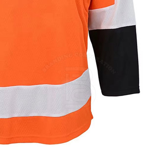 เสื้อฮอกกี้น้ำแข็งคุณภาพสูง ปี 2026 ผลิตจากโพลีเอสเตอร์ 100% ออกแบบตามสั่ง ผลิตจากโรงงาน ราคาถูก - Product Image 5