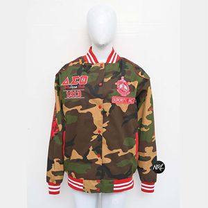 Blouson universitaire d'hiver à col montant avec broderie personnalisée en chenille, style streetwear pour hommes, idéal pour les équipes universitaires - Vente en gros - Product Image 6