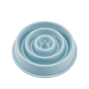 Slakkenvormige nieuwe ronde slow feeder schaal antislip anti-verstikking duurzaam milieuvriendelijke voerbak voor katten honden gezonde eetbak - Product Image 6