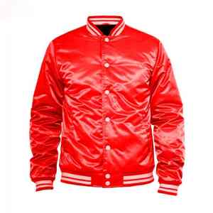 Venta directa Chaquetas universitarias bordadas personalizadas Chaquetas universitarias personalizadas para mujeres con mangas de cuero para hombres y mujeres - Product Image 6